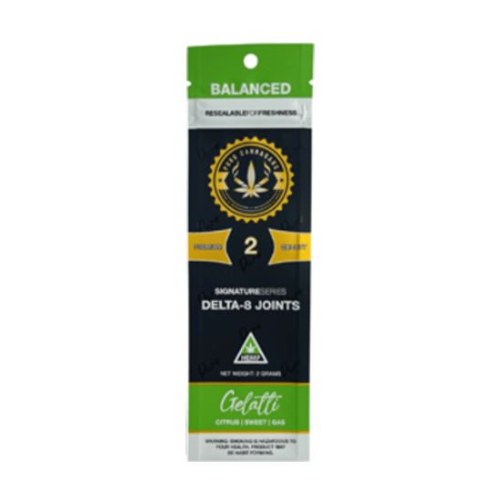 2-Pk Delta-8 Joints Pre-Rolled (Gelatti)