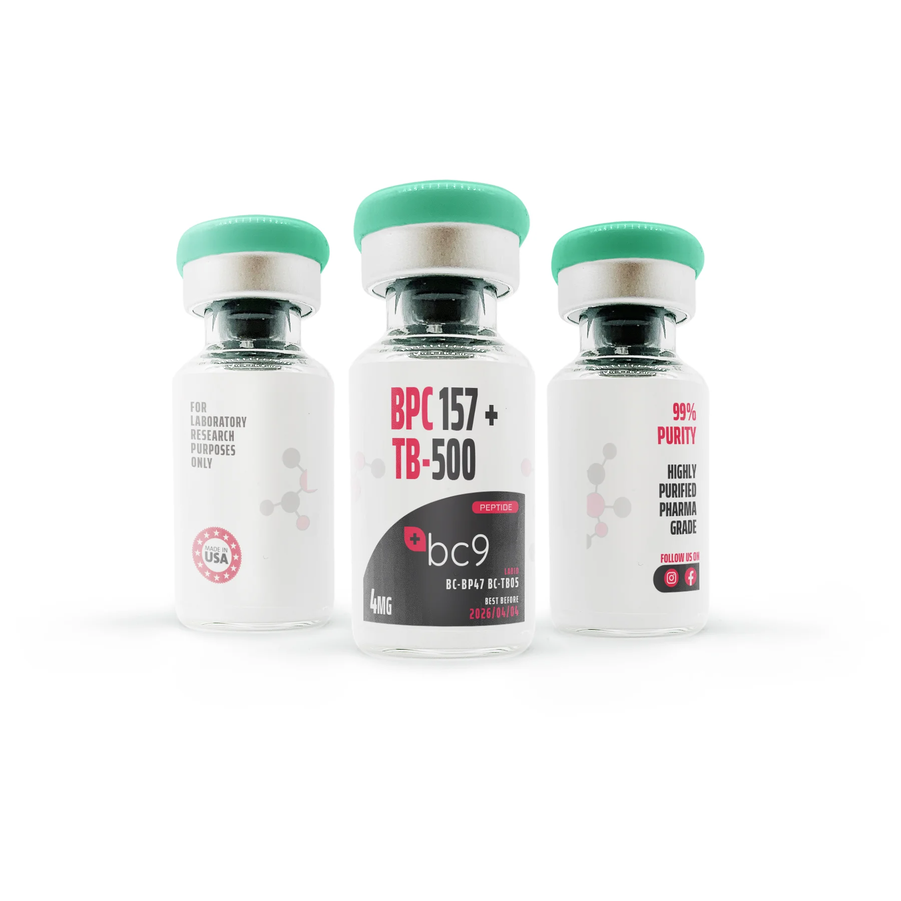 BPC-157 TB-500 pe 4mg