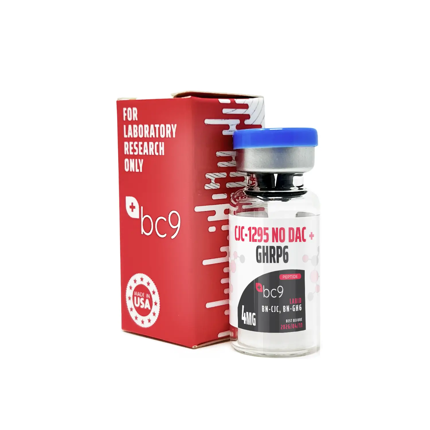 CJC-1295 NO DAC + GHRP6 Blend