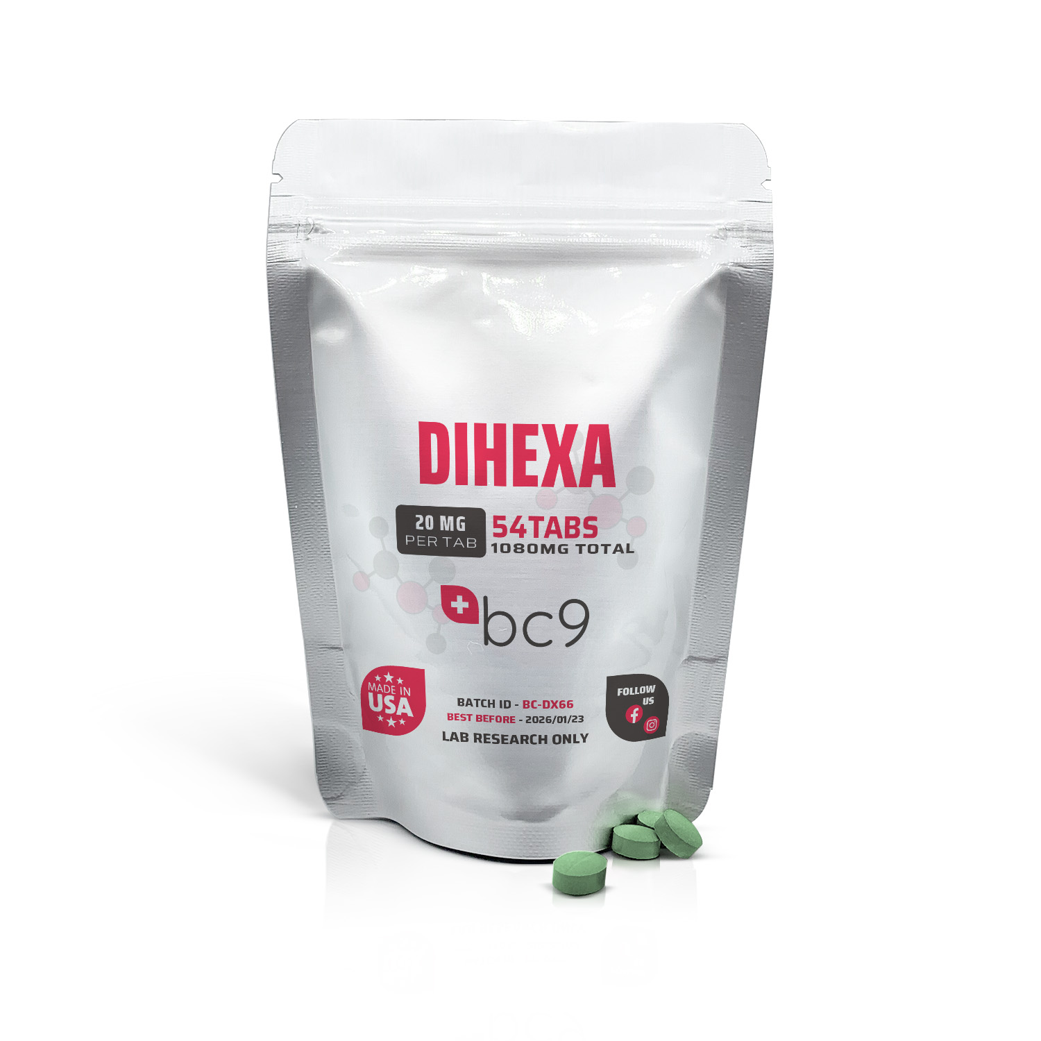 Dihexa 20mg Tablets