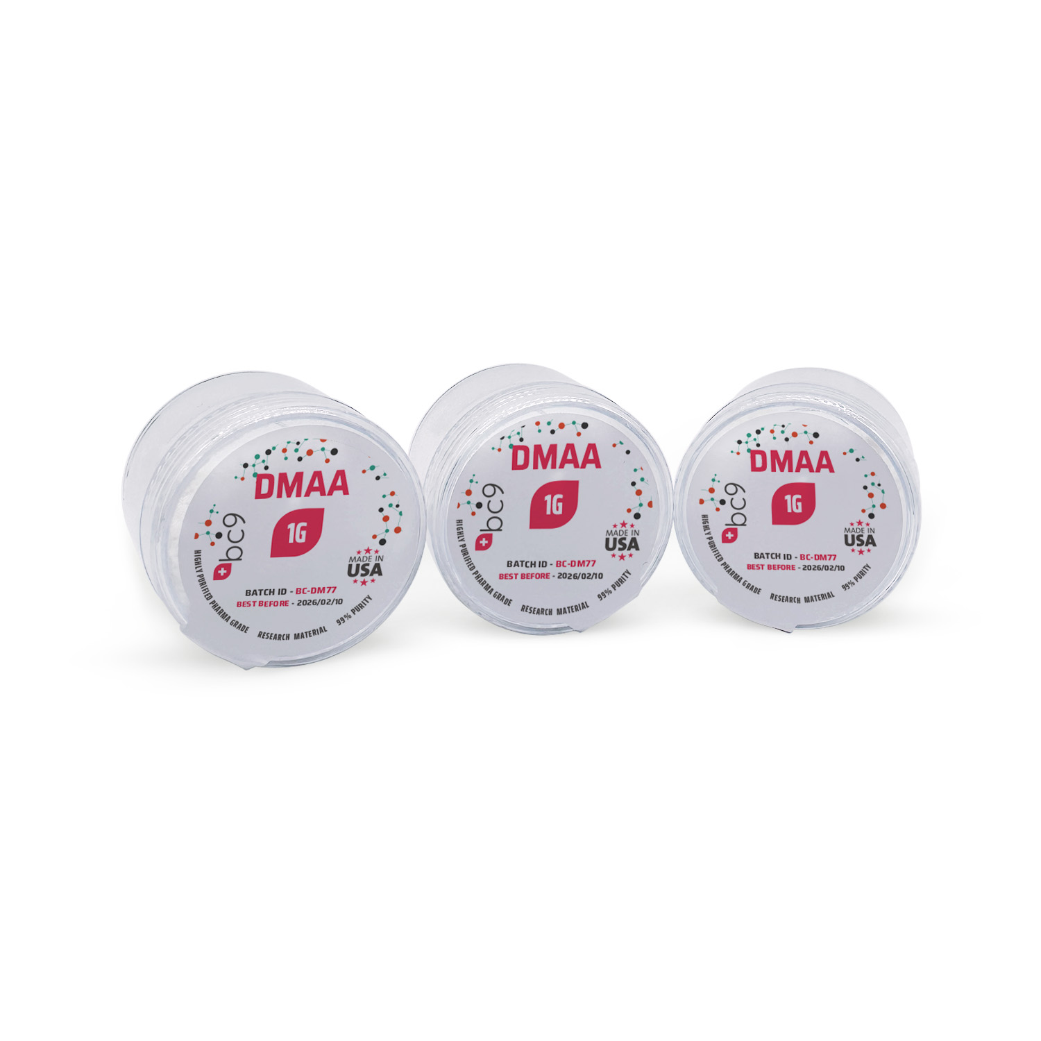 DMAA 1G Sample COA
