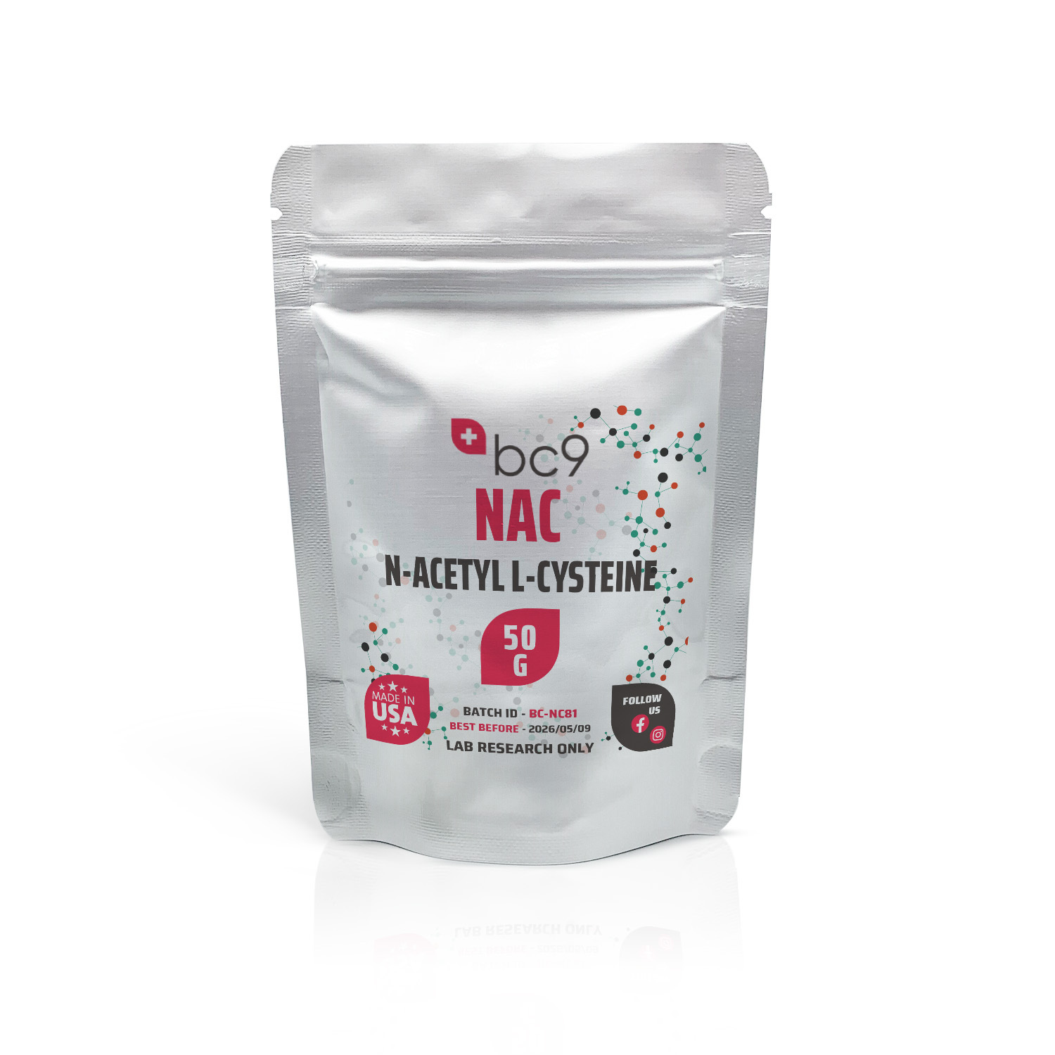 N-Acetyl L-Cysteine (NAC)-50g