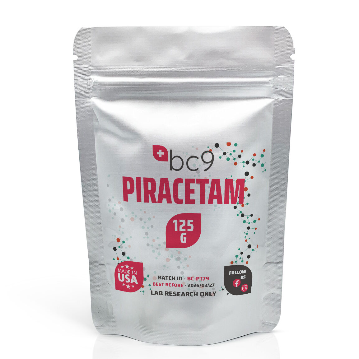 Piracetam Powder For Sale | Fast Shipping | BC9.co