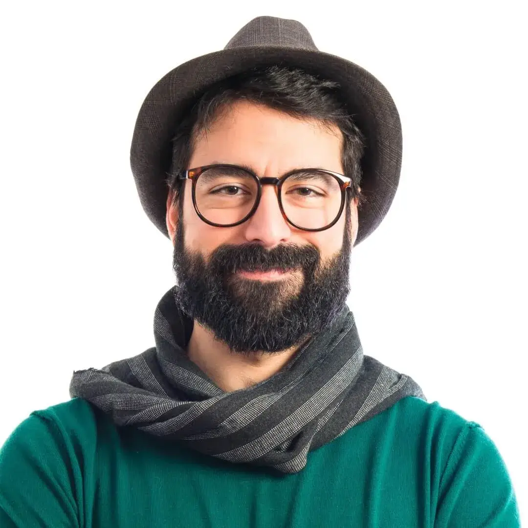 bohemian-man-with-his-arms-crossed